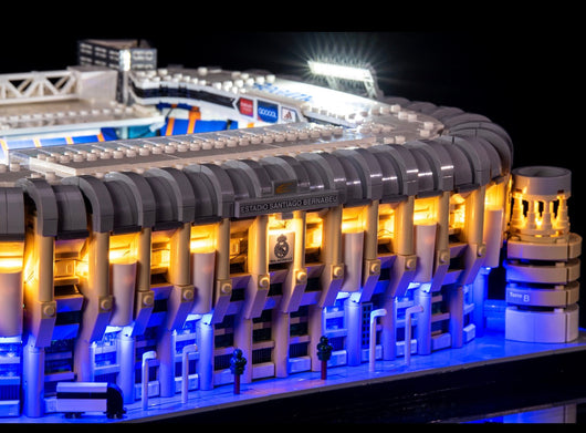 Santiago Bernabeau Stadium 10299 Custom Lighting Kit for Set