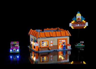 The Simpson's Krusty Burger 10352 Custom Lighting Kit for Set