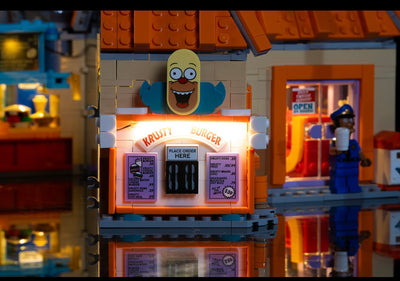 The Simpson's Krusty Burger 10352 Custom Lighting Kit for Set
