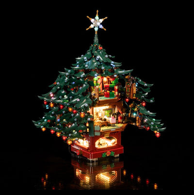 Family Christmas Tree Decoration 41843 Custom Lighting Kit for Set