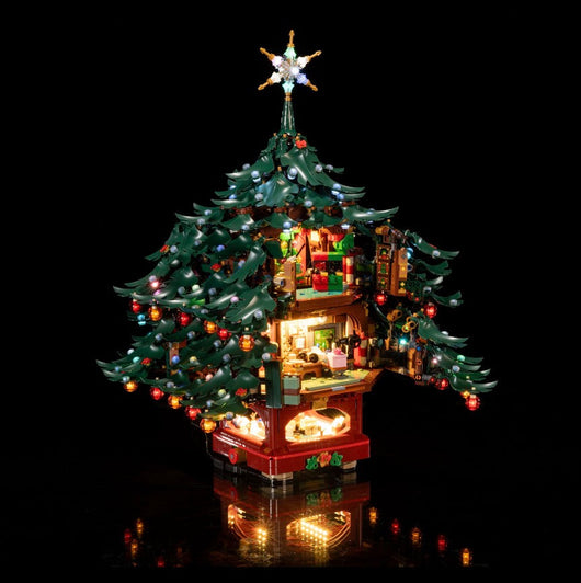 Family Christmas Tree Decoration 41843 Custom Lighting Kit for Set