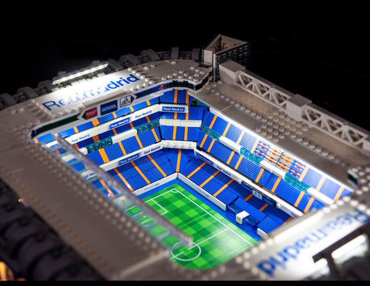 Santiago Bernabeau Stadium 10299 Custom Lighting Kit for Set
