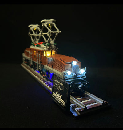 Crocodile Locomotive 10277 Custom Lighting Kit for Set