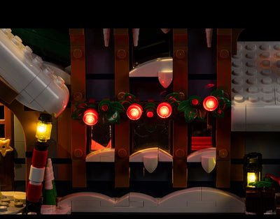 Santa's Post Office 10339 Custom Lighting Kit for Set