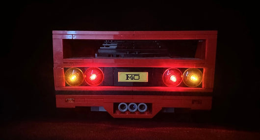 Ferrari F40 10248 Custom Lighting Kit for Set