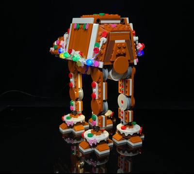 Gingerbread AT-AT 40806 Custom Lighting Kit for Set