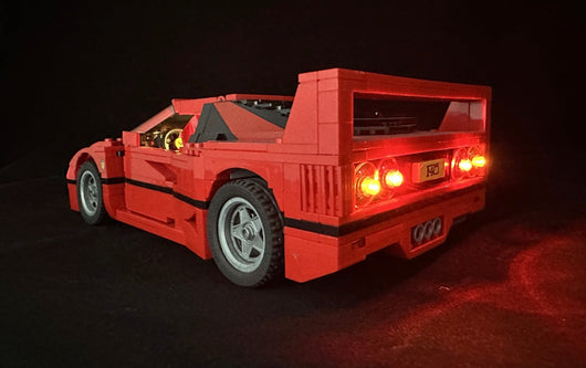 Ferrari F40 10248 Custom Lighting Kit for Set