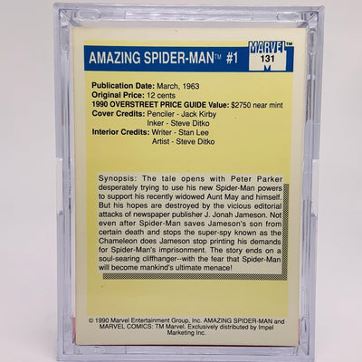 Spider-Man with Trading Card & Collector’s Case