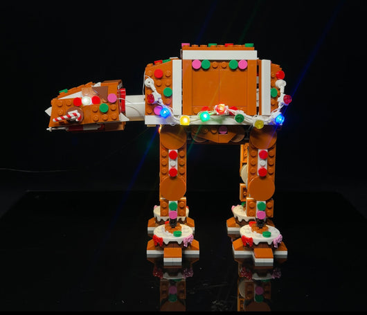 Gingerbread AT-AT 40806 Custom Lighting Kit for Set