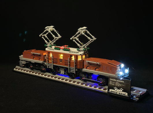 Crocodile Locomotive 10277 Custom Lighting Kit for Set