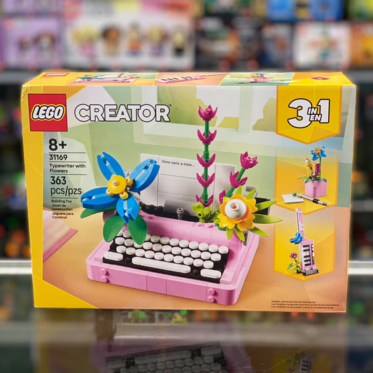 Typewriter with Flowers, 31169 - Creator Set