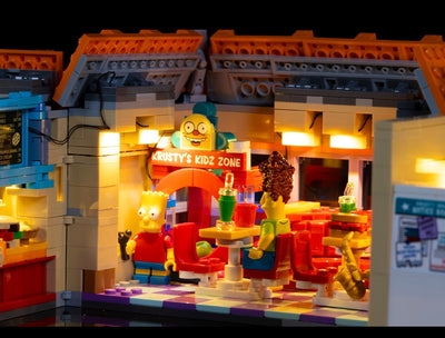 The Simpson's Krusty Burger 10352 Custom Lighting Kit for Set