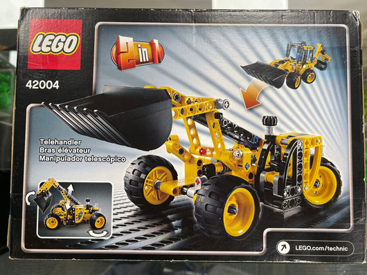 Mini Backhoe Loader, 42004 - Technic Set