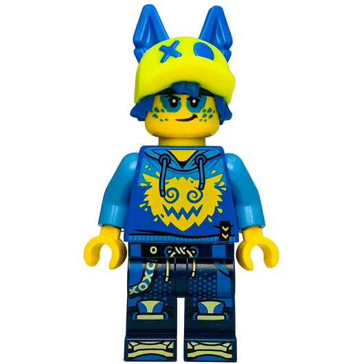 Logan - Minifigure, Blue Hoodie, drm091 - Dreamzzz Minifigure