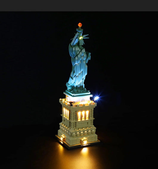 Statue of Liberty 21042 Custom Lighting Kit for Set
