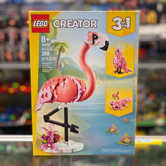 Wild Animals: Pink Flamingo, 31170 - Creator Set