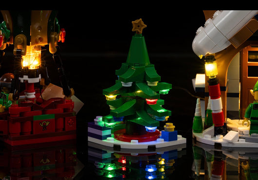 Santa's Post Office 10339 Custom Lighting Kit for Set