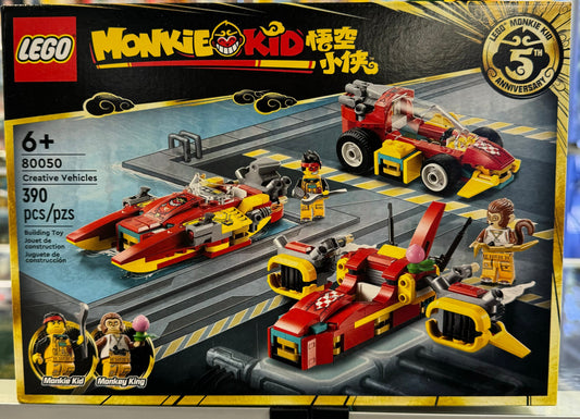 Creative Vehicles, 80050 - Monkie Kid Set