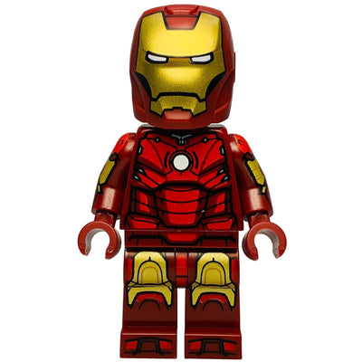 Iron Man - Mark 3 Armor, Printed Arms, sh1097 - Marvel Minifigure