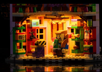 Diagon Alley Weasleys' Wizard Wheezes 76422 Custom Lighting Kit for Set