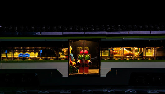 Express Passenger Train 60337 Custom Lighting Kit for Set