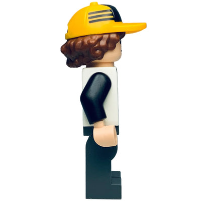 Dustin Henderson - Bright Light Orange Cap, st019 - Stranger Things Minifigure