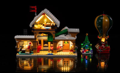 Santa's Post Office 10339 Custom Lighting Kit for Set