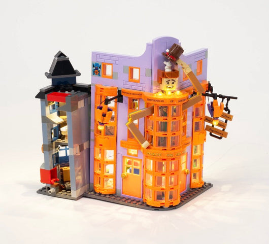 Diagon Alley Weasleys' Wizard Wheezes 76422 Custom Lighting Kit for Set