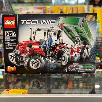 Tractor with Trailer, 8063 - Technic Set