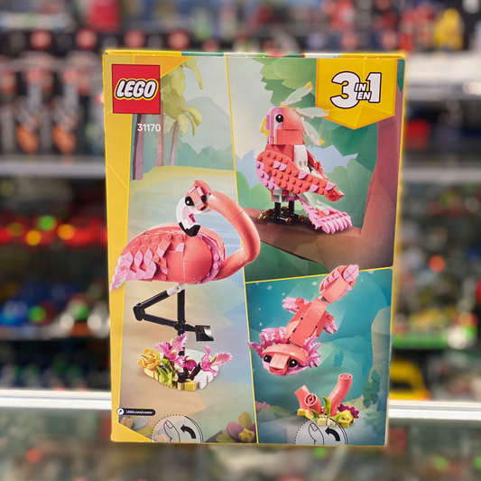 Wild Animals: Pink Flamingo, 31170 - Creator Set