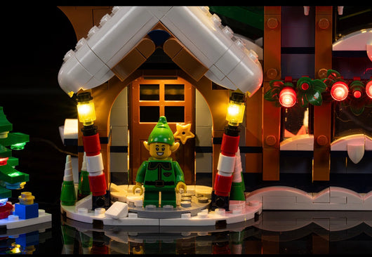 Santa's Post Office 10339 Custom Lighting Kit for Set