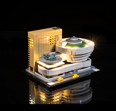 Solomon R. Guggenheim Museum 21035 Custom Lighting Kit for Set