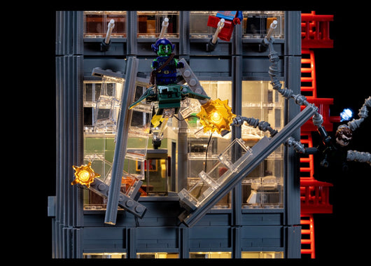 The Daily Bugle 76178 Custom Lighting Kit for Set
