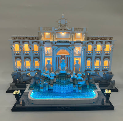 Trevi Fountain 20162 Custom Lighting Kit for Set