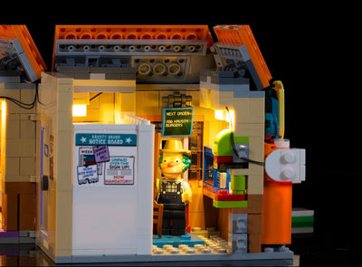 The Simpson's Krusty Burger 10352 Custom Lighting Kit for Set