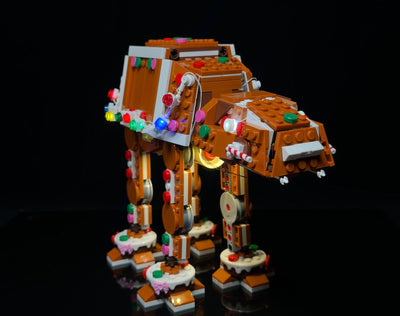 Gingerbread AT-AT 40806 Custom Lighting Kit for Set