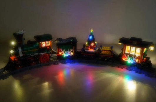 Winter Holiday Train 10254 Custom Lighting Kit for Set