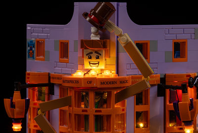 Diagon Alley Weasleys' Wizard Wheezes 76422 Custom Lighting Kit for Set