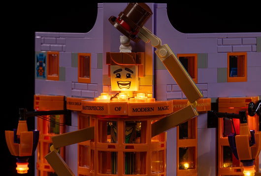 Diagon Alley Weasleys' Wizard Wheezes 76422 Custom Lighting Kit for Set