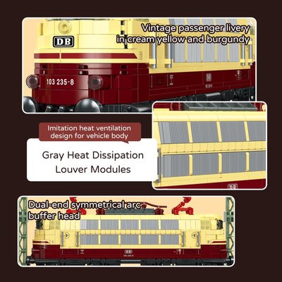The German 103 Electric Locomotive