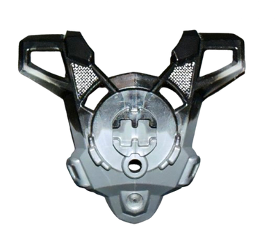 Hero Factory Chest Armor with Trapezoid Shoulders and Black Top Pattern, Part# 92201pb01