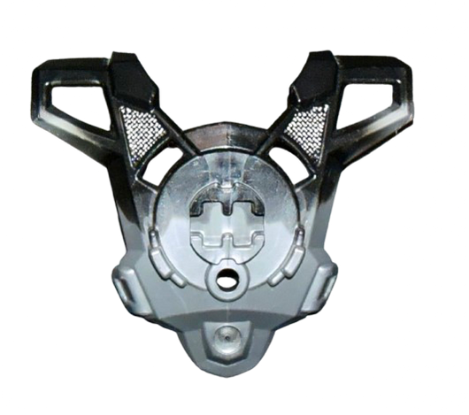 Hero Factory Chest Armor with Trapezoid Shoulders and Black Top Pattern, Part# 92201pb01