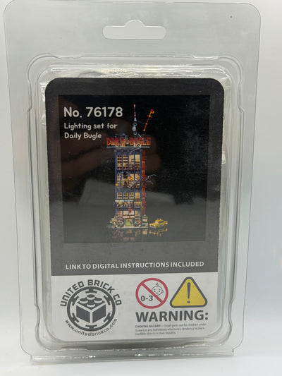 The Daily Bugle 76178 Custom Lighting Kit for Set