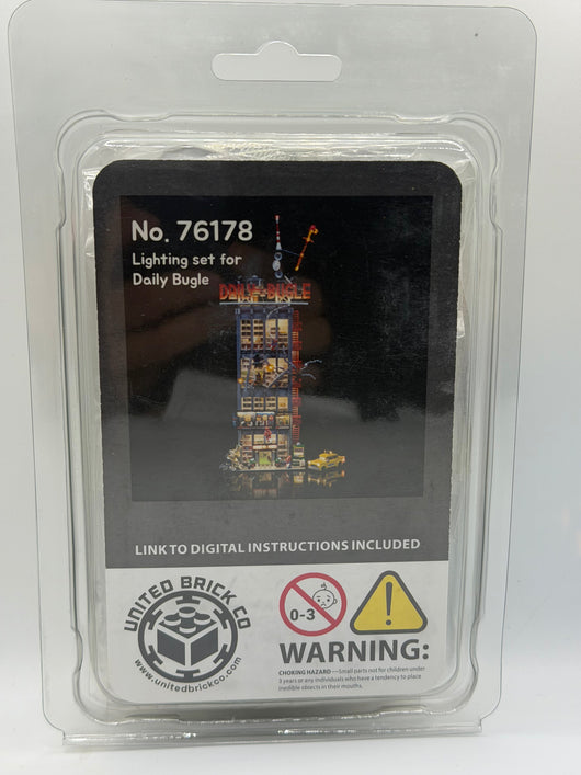 The Daily Bugle 76178 Custom Lighting Kit for Set