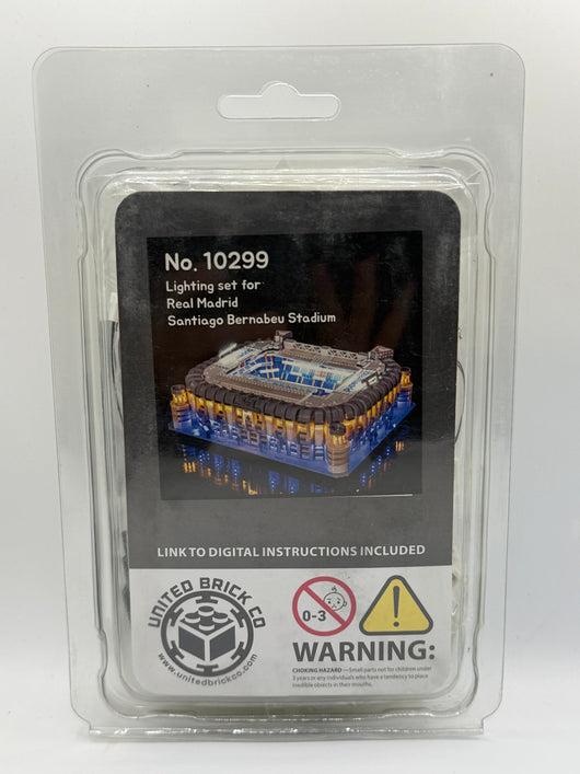 Santiago Bernabeau Stadium 10299 Custom Lighting Kit for Set