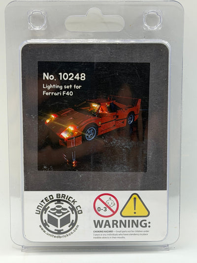 Ferrari F40 10248 Custom Lighting Kit for Set