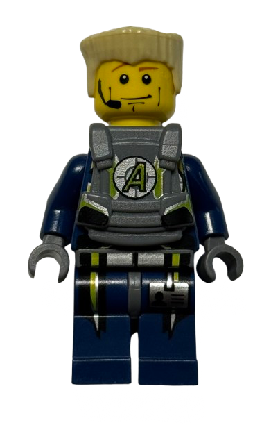Agent Swipe, agt021 - Agents Minifigure