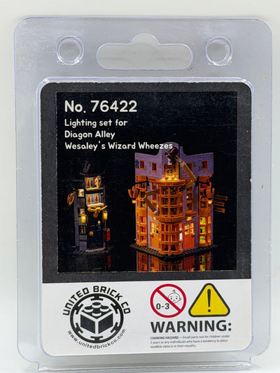 Diagon Alley Weasleys' Wizard Wheezes 76422 Custom Lighting Kit for Set