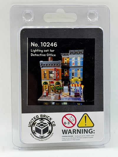 Detective's Office Modular 10246 Custom Lighting Kit for Set