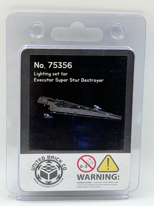 Executor Super Star Destroyer 75356 Custom Lighting Kit for Set